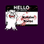 Hello My Name Is Monster Brains Kids T Shirts