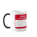 Hello My Name is - Morphing Mug