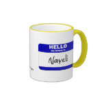 Hello My Name Is Nayeli (Blue) Mugs