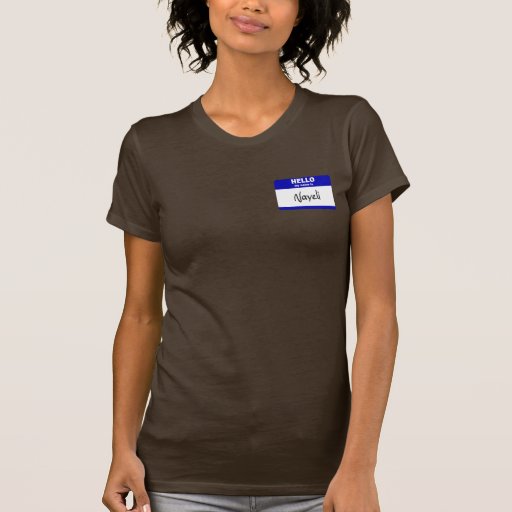 Hello My Name Is Nayeli (Blue) Shirt