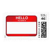 Hello My Name Is... Postage