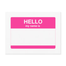 Hello, My Name is Post Cards