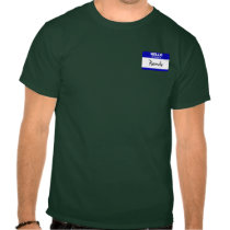 Hello My Name Is Randy (Blue) t-shirts by Name_Gear Hello My Name Is Randy (Blue) t-shirts