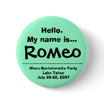 Hello.My name is Romeo buttons by jujuchicky Hello.My name is Romeo buttons