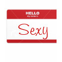 Hello My Name is Sexy t-shirts