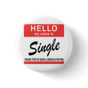 Hello My Name Is Single buttons by fashionfiles Hello My Name Is Single buttons