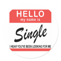 Hello My Name Is Single stickers
