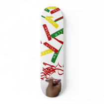 Hello My Name is... Skate Board Deck