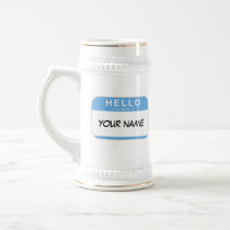 Hello My Name is Stein mugs