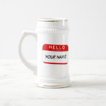 Hello My Name is Stein Mugs