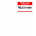 HELLO, my name is t-shirts by snicklefrits HELLO, my name is t-shirts