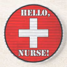 Hello, Nurse! Coaster