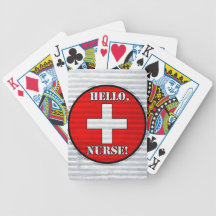 Hello, Nurse! Playing Cards