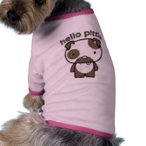 Hello Pittie pet clothing by imcutewnurdrnk Hello Pittie pet clothing
