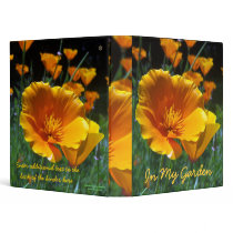 Hello Poppies Customizable Photo Binder by wingedturtle Hello Poppies Customizable Photo Binder