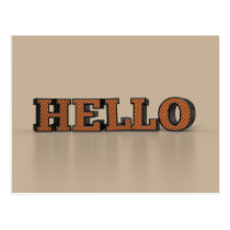 Hello postcards