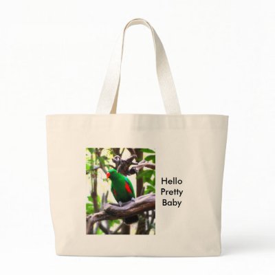 Hello Pretty Baby tote Tote Bag by nwillens
