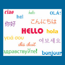 Hello Print posters
