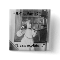 Hello, Santa? - Button #1