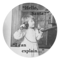 Hello, Santa? - Sticker