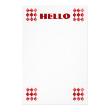 Hello Stationery