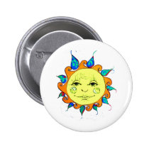 Hello Sunshine buttons