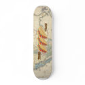 Hello Taco Skateboard - With Map by maniacvii Hello Taco Skateboard - With Map