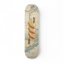Hello Taco Skateboard - With Map by maniacvii Hello Taco Skateboard - With Map