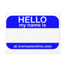 Hello Tag postcards