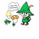 hello the mushroom t-shirts