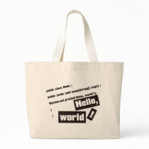 Hello, World! bags