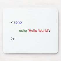 hello world mouse pad