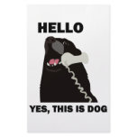 HELLO YES THIS IS DOG telephone phone stationery