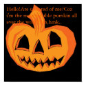 Helloween Pumkin posters