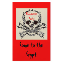 HELLoweenParty, Come to the Crypt Personalized Flyer