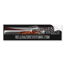HellRazorCustoms.Com The Bumper Sticker bumper stickers by kdarnell2 HellRazorCustoms.Com The Bumper Sticker bumper stickers