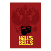 Hell's Bells - Kettlebell Poster posters