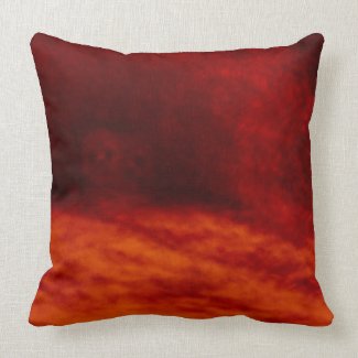 Hells fire throwpillow