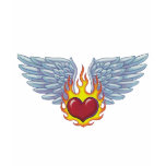 Hells Flames and Angel Wings t-shirts