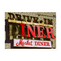 "Hell's Kitchen Drive-in" by Urban59 Studio posters by markusnyc "Hell's Kitchen Drive-in" by Urban59 Studio posters