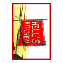 "Hell's Kitchen Flag" New York City Collection posters by markusnyc "Hell's Kitchen Flag" New York City Collection posters