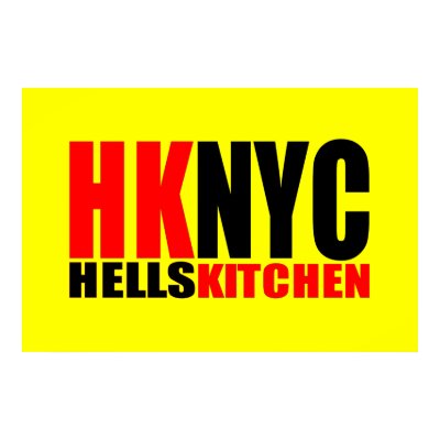 Hell's Kitchen New York City Logo Print by markusnyc