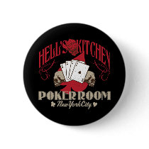 Hells Kitchen Poker Room, New York City Button by brev87 Hells Kitchen Poker Room, New York City Button