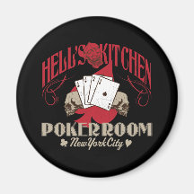 Hells Kitchen Poker Room, New York City Magnet