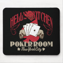 Hells Kitchen Poker Room, New York City Mousepad