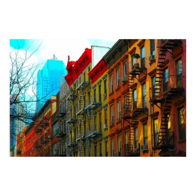"Hells Kitchen Street" by Urban Gorilla ArtWorks  Print by markusnyc