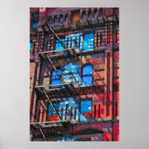 Hell's Kitchen "Windermere building" 57th & 9th  Poster