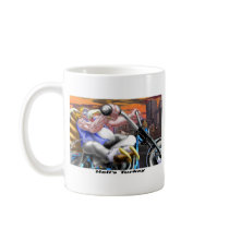 Hells Turkey Funny Thanksgiving Harley Tees & Gift Coffee Mug