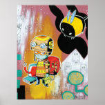 Helmet Boy Print/Poster