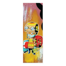 Helmet Boy Profile Card business cards